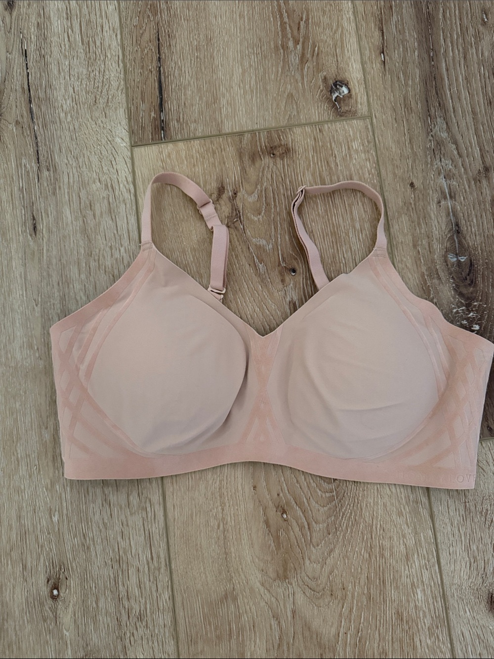 Honeylove | Nude Wireless Seamless Bra | size L